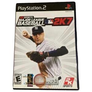 PlayStation 2 Major League Baseball 2K7 Derek Jeter ⭐️